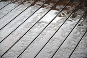 The Slip Resistance Of Timber Decking